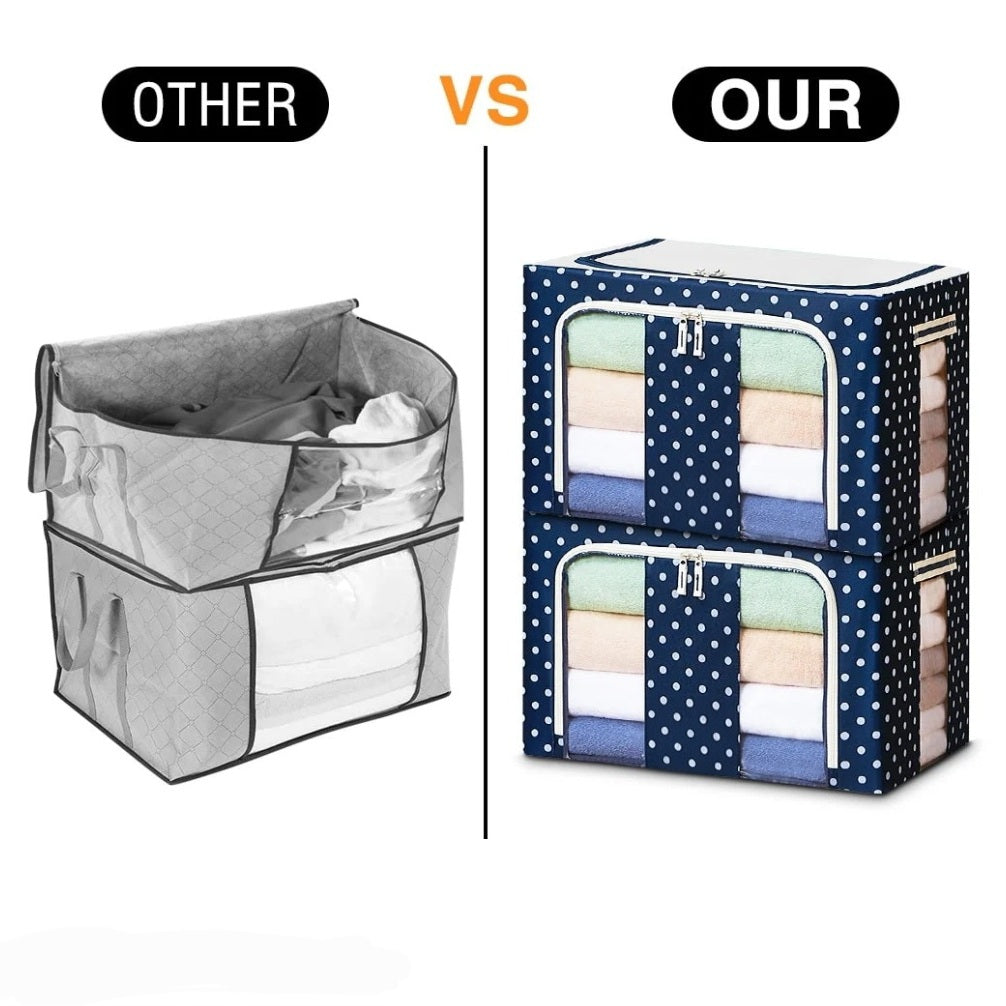 Wardrobe Organizer Storage Boxes.