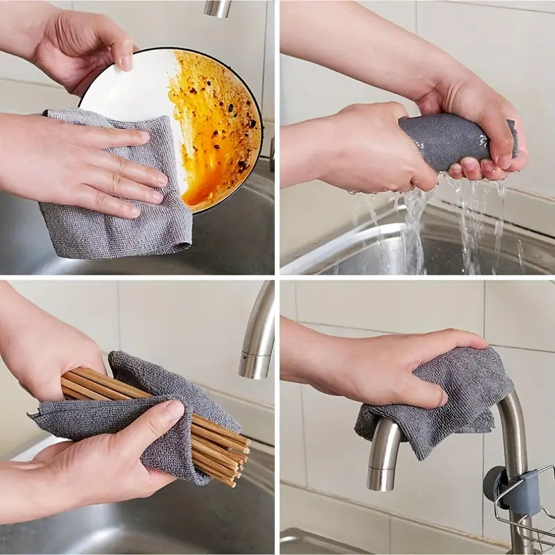 Microfiber Cleaning Cloth Roll (50pcs)