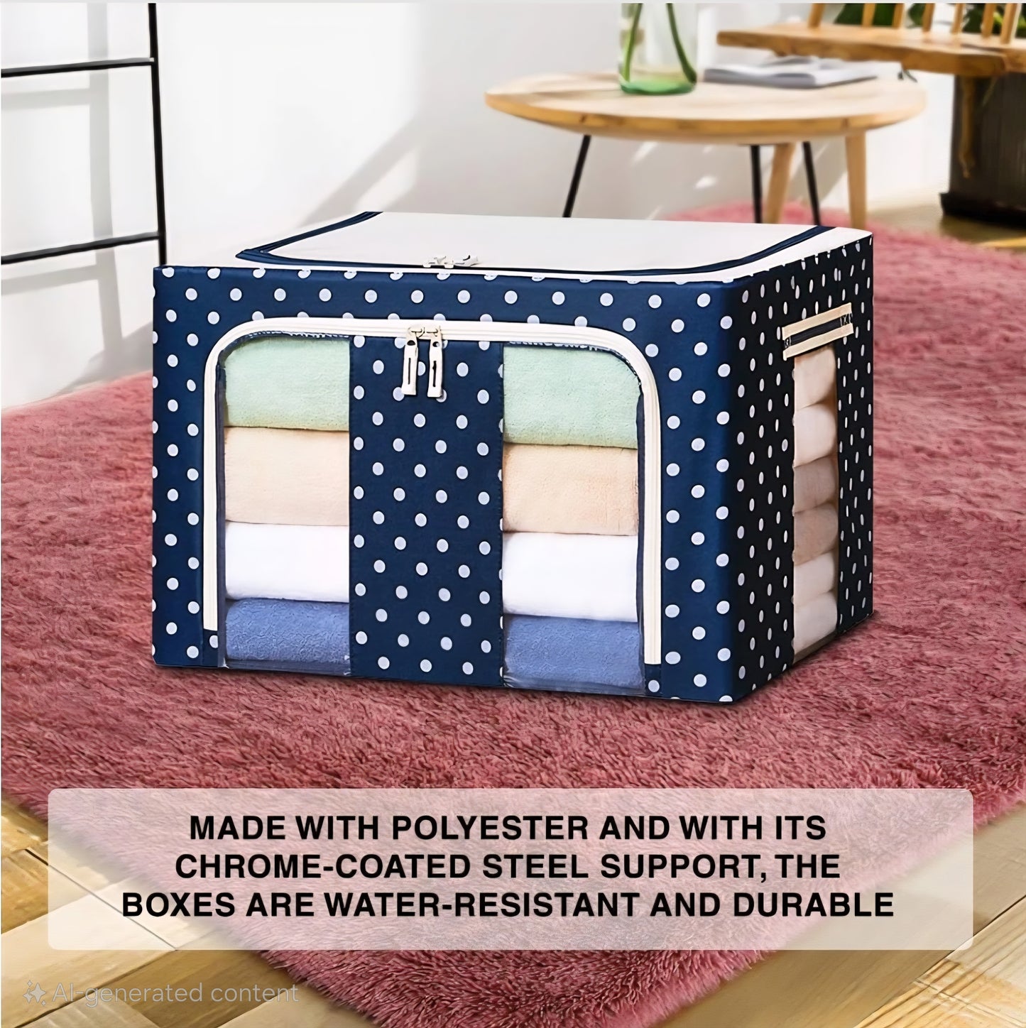 Wardrobe Organizer Storage Boxes.