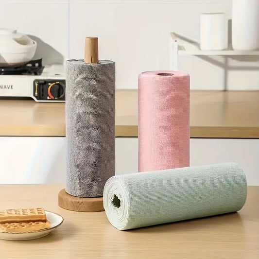 Microfiber Cleaning Cloth Roll (50pcs)